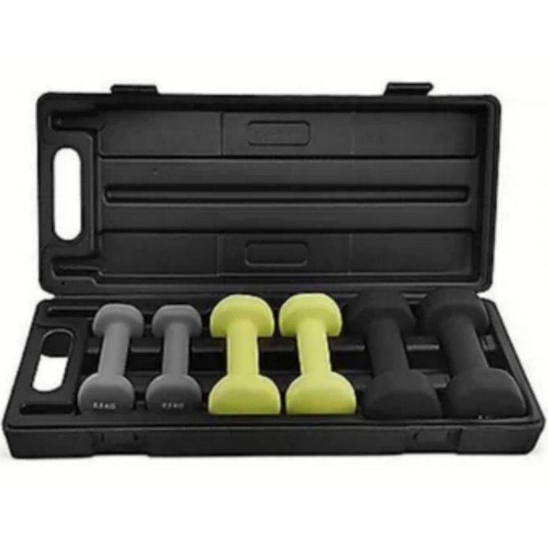 Set de Pesas Neopreno Mancuernas IMPORTADAS de 6kg