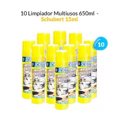 SCHUBERT - 10 Limpiadores Multiusos 650ml -