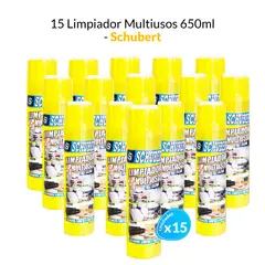 SCHUBERT - 15 Limpiadores Multiusos 650ml -
