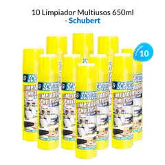 SCHUBERT - 10 Limpiadores Multiusos 650ml -