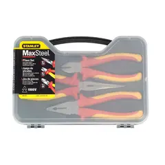STANLEY - PROMO JUEGO 3 PIEZAS ALICATES AISLADOS 1000 VOLTIOS ELECTRICISTA 84-011