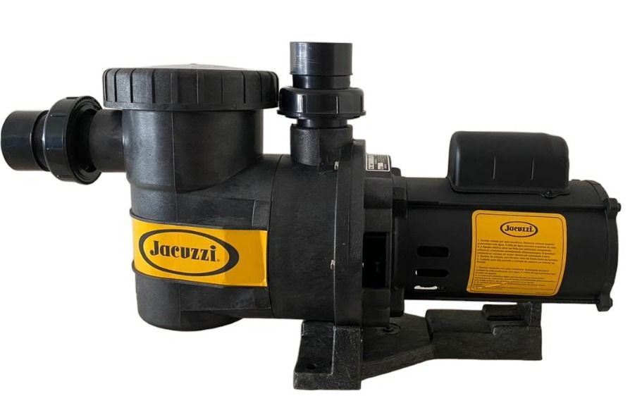 Electrobomba Jacuzzi de 0.25 HP para piscina, suc/des: 1 1/2" x 1 1/2"