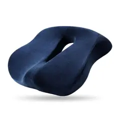 CHECAGOODS - Cojín Anti Dolor Hemorroides Prostata Ortopedico CHECA GOODS S7 Azul
