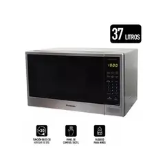 PANASONIC - Horno MicroOndas NN-SB646SRPK 37 Litros Inoxidable
