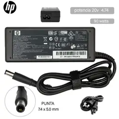 HP - Cargador Genérico Laptop 19V 4-74A 90W