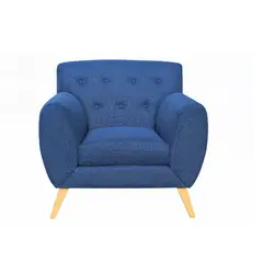 CASA BELLA - Sofa Catrina 1 Cuerpo Azul