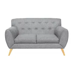 CASA BELLA - Sofa Catrina 2 Cuerpos Gris
