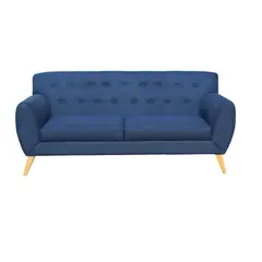 CASA BELLA - Sofa Catrina 3 Cuerpos Azul