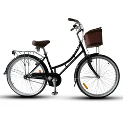 CROSSBIKE - Bicicleta Aro 26 City 26c202 Negra