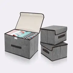 GENERICO - Organizador Elegante Caja de Almacenamiento Multifuncional Color Gris