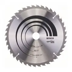 BOSCH - Disco de Sierra 10" 40 D Optiline Madera 2608.640.907-000