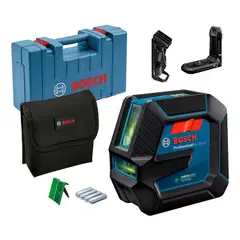 BOSCH - Nivel Láser Líneas Cruzadas Verde 15 Metros GLL 2-15 G