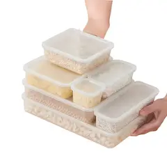 ELMEJORPRECIO - Juego De 6 Tápers Pequeños Para Almacenamiento Multiuso