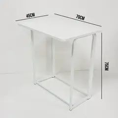 ATAHUALPA - Escritorio plegable 70x45cm -blanco