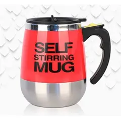 GENERICO - Taza Mezcladora Automática de Calidad ROJO