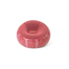 BESTWAY - Sillón inflable puff rosa -