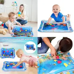 GENERICO - Piscina inflable alfombra de agua para bebés para niños