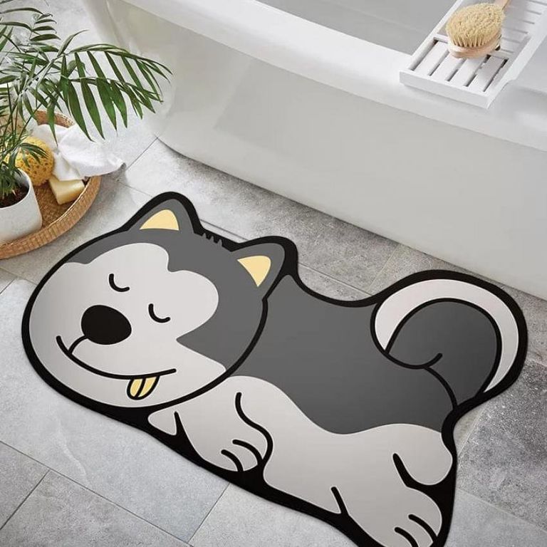 Tapete absorbente anti deslizante para baño cocina de fácil limpieza
