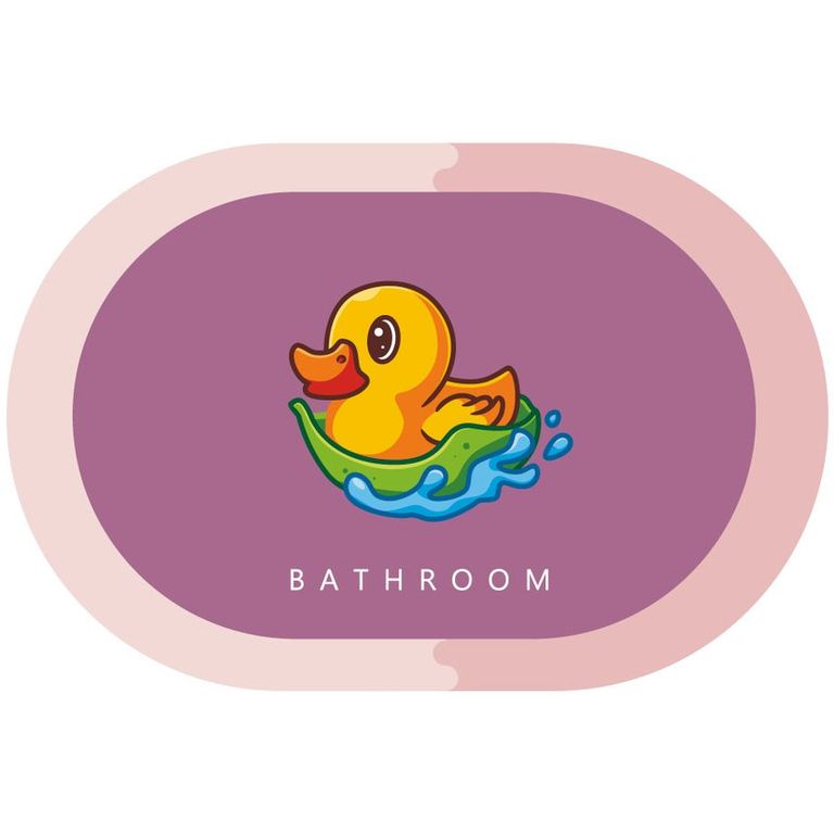 Tapetes absorbentes para baños antideslizante