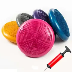 HOLGU - Disco Balance Pilates Yoga Air Pad Medio Bosu.