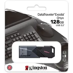 KINGSTON - Memoria Usb 128 Gb Exodia Onyx Negro