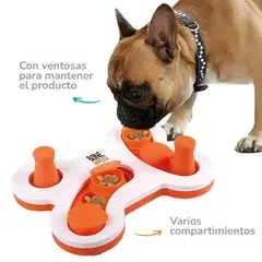 ALL FOR PAWS - Juguete para perros inteligente Voltea y desliza