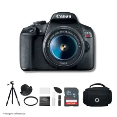 CANON - Cámara EOS T7 EF-S 18-55mm f35-56 IS II - Kit Ultimate