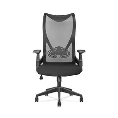 DECORPLAS - Silla Giratoria Ergonomica Madrid Black