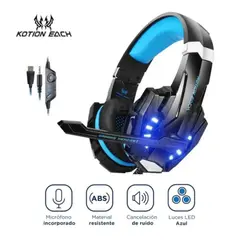 KOTION EACH - Audifono Gamer Led con Microfono G9000