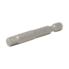 URREA - ADAPTADOR CON BALIN CUADRO HEMBRA 1/4" x 2" (ESTUCHE x 6 PZAS) - URR50006