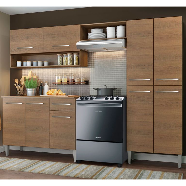 Mueble de Cocina Integral Emilly Pop 229 cm