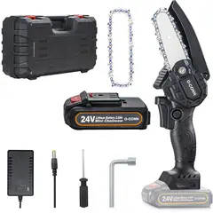 GENERICO - Sierra portatil de cadena Ideal para trupan drywall jardineria
