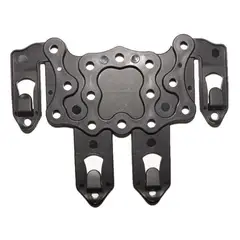 GENERICO - Clip adaptador molle para funda negro