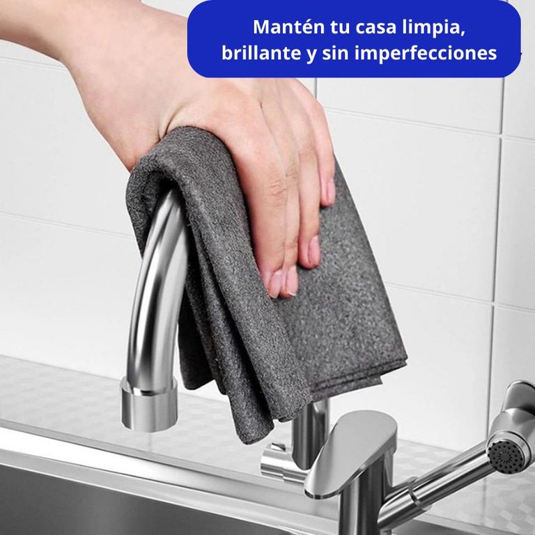 Paño Mágico De Limpieza cristal vidrio pack x2 unidades