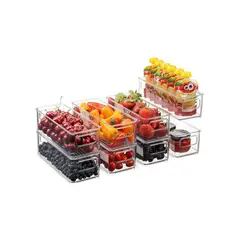 GENERICO - Organizador Refrigerador  Multiusos Plástico