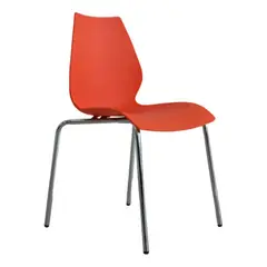 BONNO - Silla De Diseño Brenda Rojo