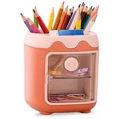 MINARI - Caja Organizador de Escritorio Oficina Lapiceros Cerdito
