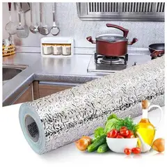 TODO FIT - Papel Extraíble de 5 metros de Aluminio para Pared de cocina