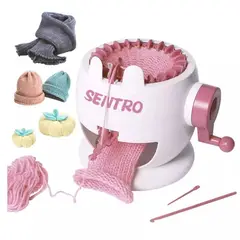 GENERICO - Máquina de tejer, 22 agujas, telar de tejer inteligente