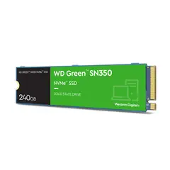 WESTERN DIGITAL - Disco Solido SSD WD SN350 240GB verde NVMe M2 2280 PCIe WDS240G2G0C