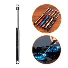 GENERICO - Encendedor Electrico Recargable 360 Flexible Negro