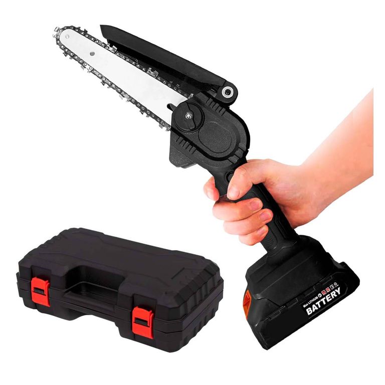 Sierra Electrica Mano Inalambrico Portatil Motor Madera 6 Pulgadas