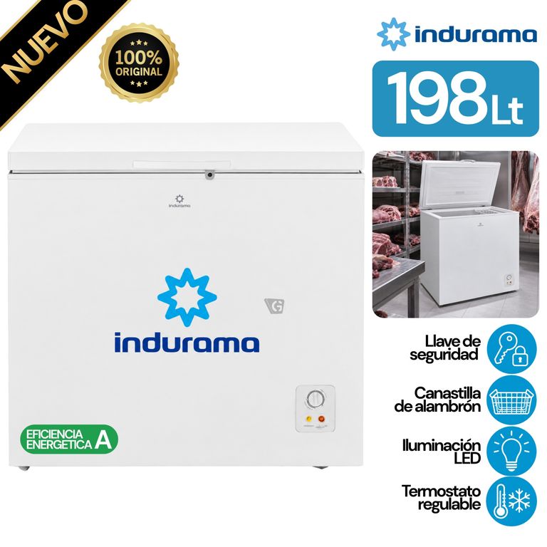 Congeladora Indurama CI-220BL Defrost