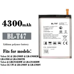 GENERICO - BATERIA LG VELVET BL-T47 TORIGINAL-SM NUEVO-NEGRO