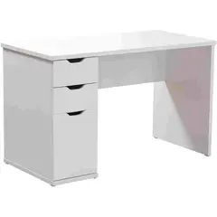 VENTITAS HOME - Escritorio Vintage Kala 3 Cajones Ventitas Home Color Blanco