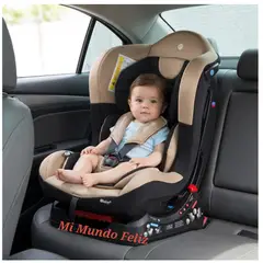 EBABY - Silla de Auto Deluxe Infantil Beige