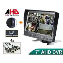 GENERICO - Pantalla Dvr 7 Pulgadas 4 Canales 256GB Camión Ómnibus Ahd