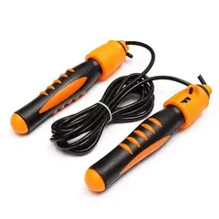 TODO FIT - Soga para Saltar Con Contador Cuerda de salto Naranja