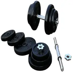 ALPHA GYM - Discos para mancuernas gimnasio peso exacto - 2 KG