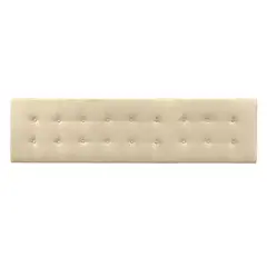 VILLA HOGAR - Cabecera cube King beige - Villa Hogar